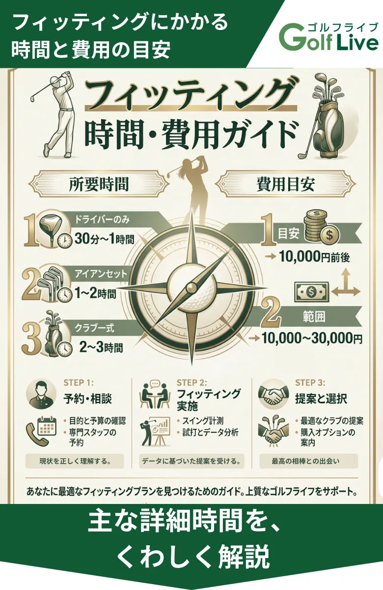 フィッティング 東京 おすすめ 東京のフィッティング時間と費用の目安